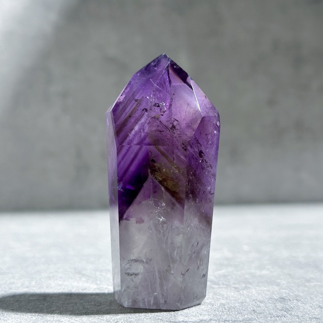 【ハイクオリティ】バイーア産ファントムアメジスト タワー42◇ Phantom Amethyst ◇天然石・鉱物・パワーストーン