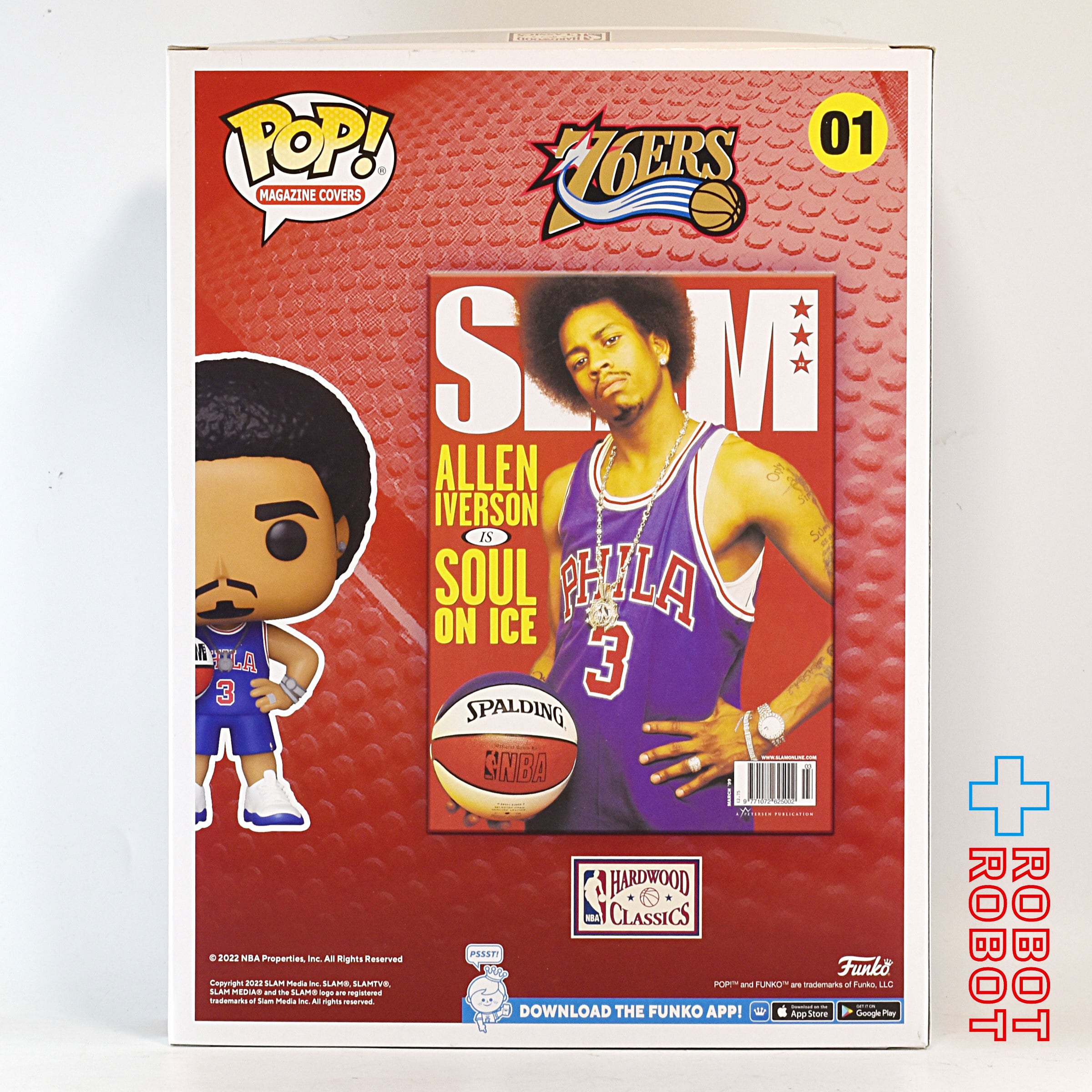 Funko POP! 01 Slam Cover ファンコ スラムカバー NBA アレン
