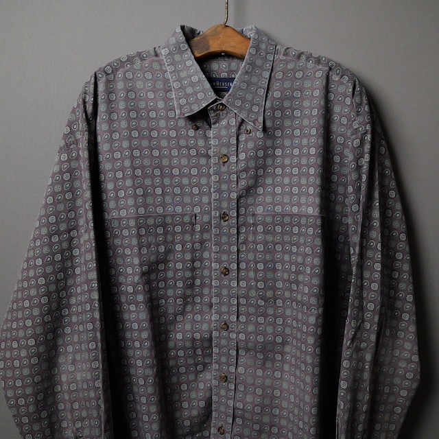 [VanHeausen]  All-over Pattern B.D Shirt