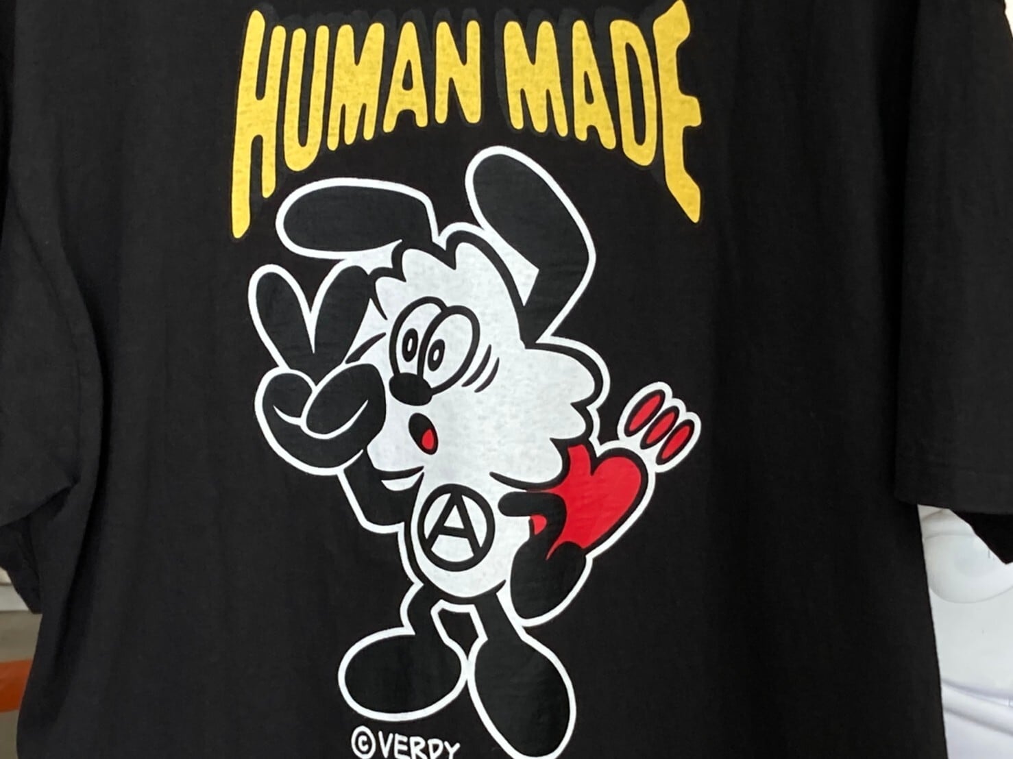 human made×girls don't cry Tシャツ 黒 XL