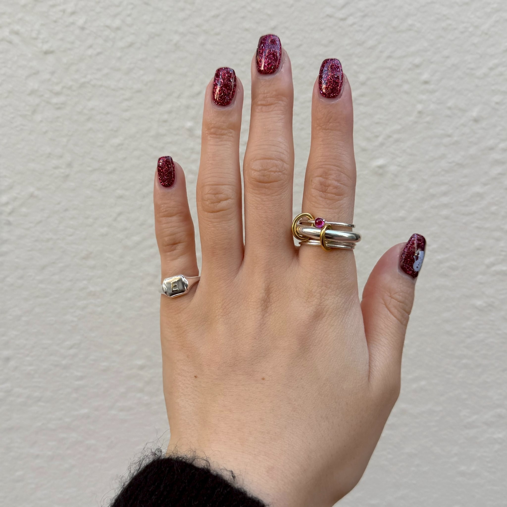 指輪・リング nanagu four hoops ring silver925 four goops ring | nanagu