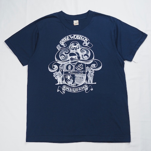 80’s Screen Stars プリントTシャツ Lサイズ ネイビー