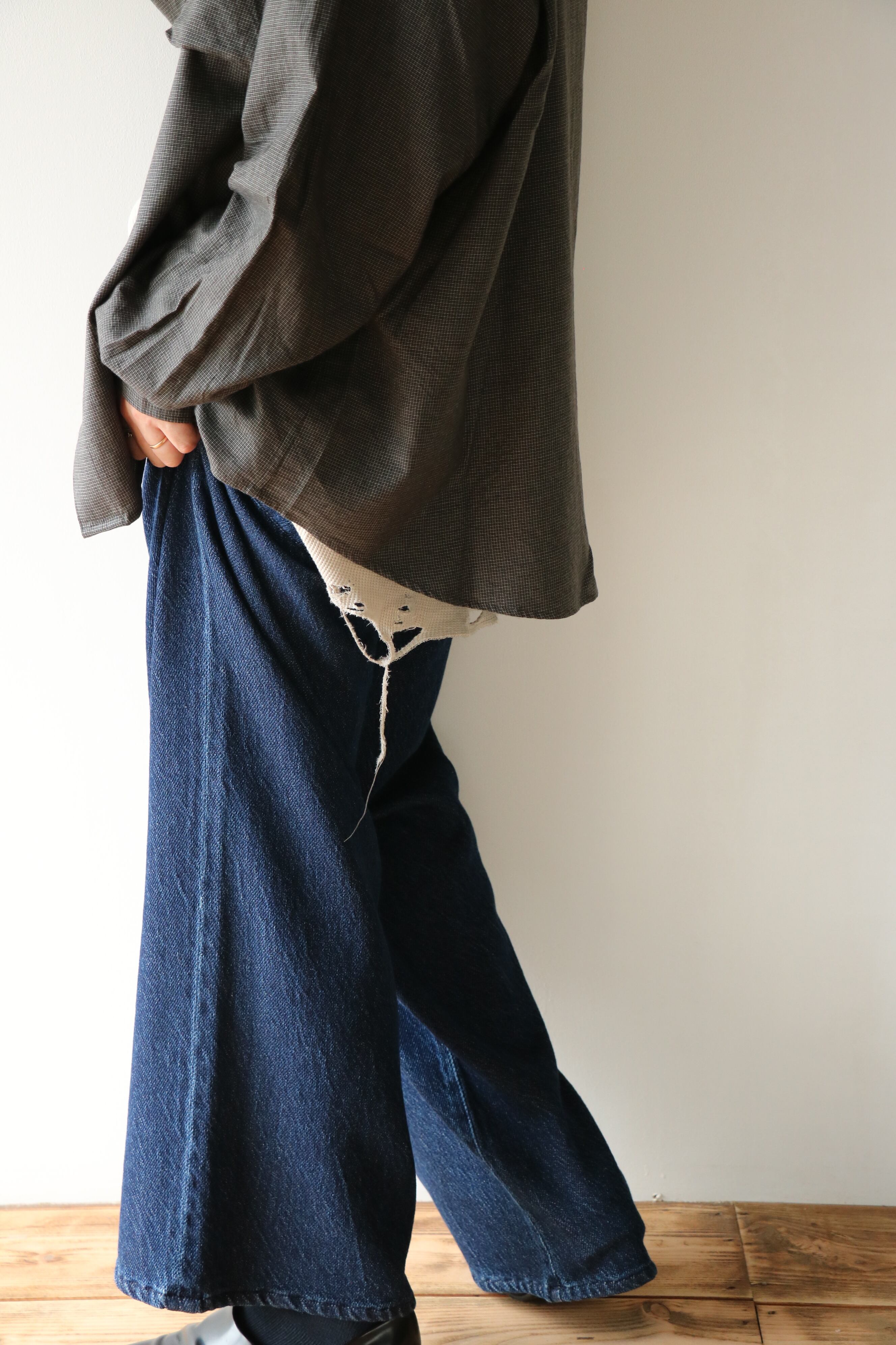satou（サトウ） dokan wide denim 25aw satou（サトウ） dokan wide 
