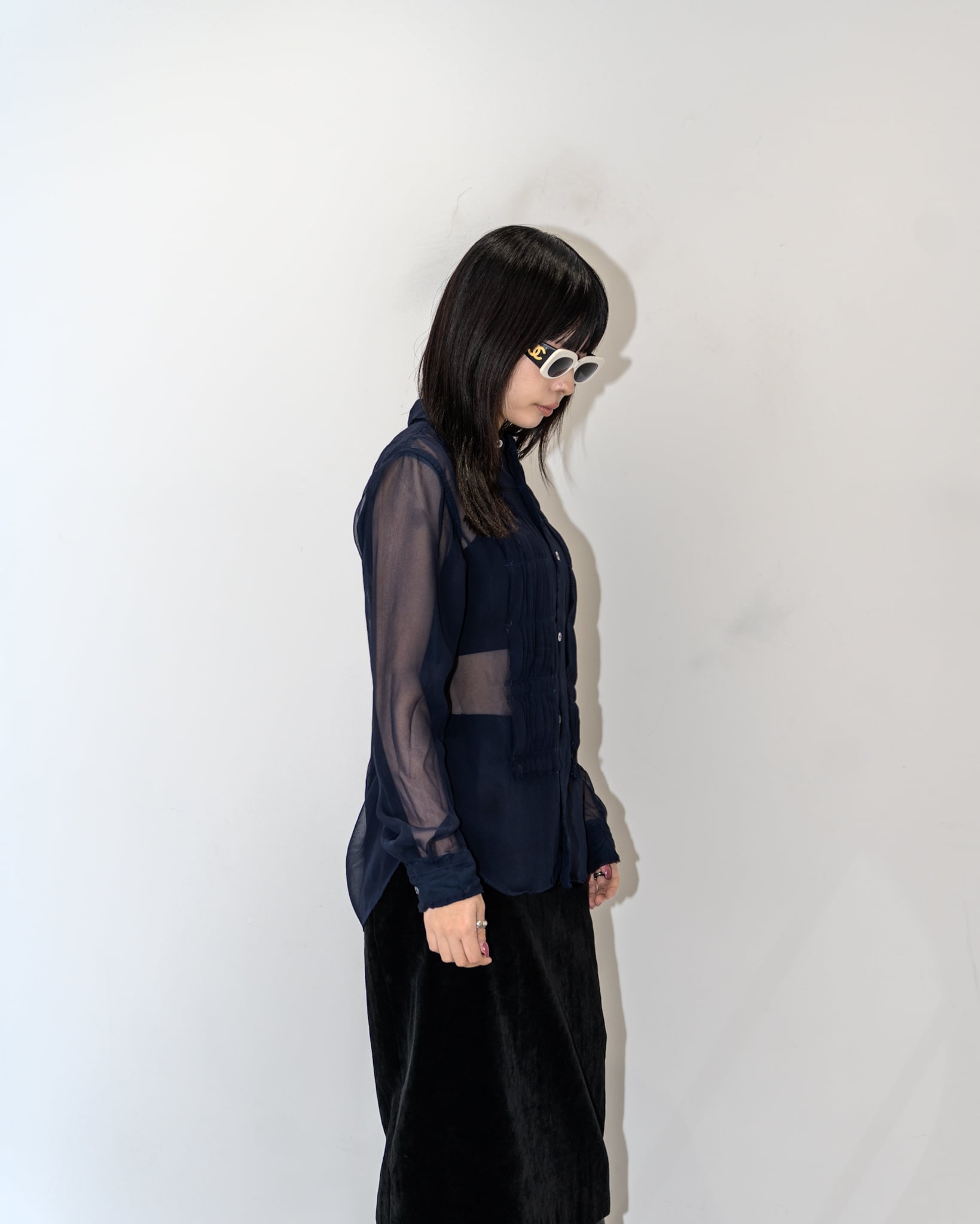 COMME des GARCONS SHEER SHIRT