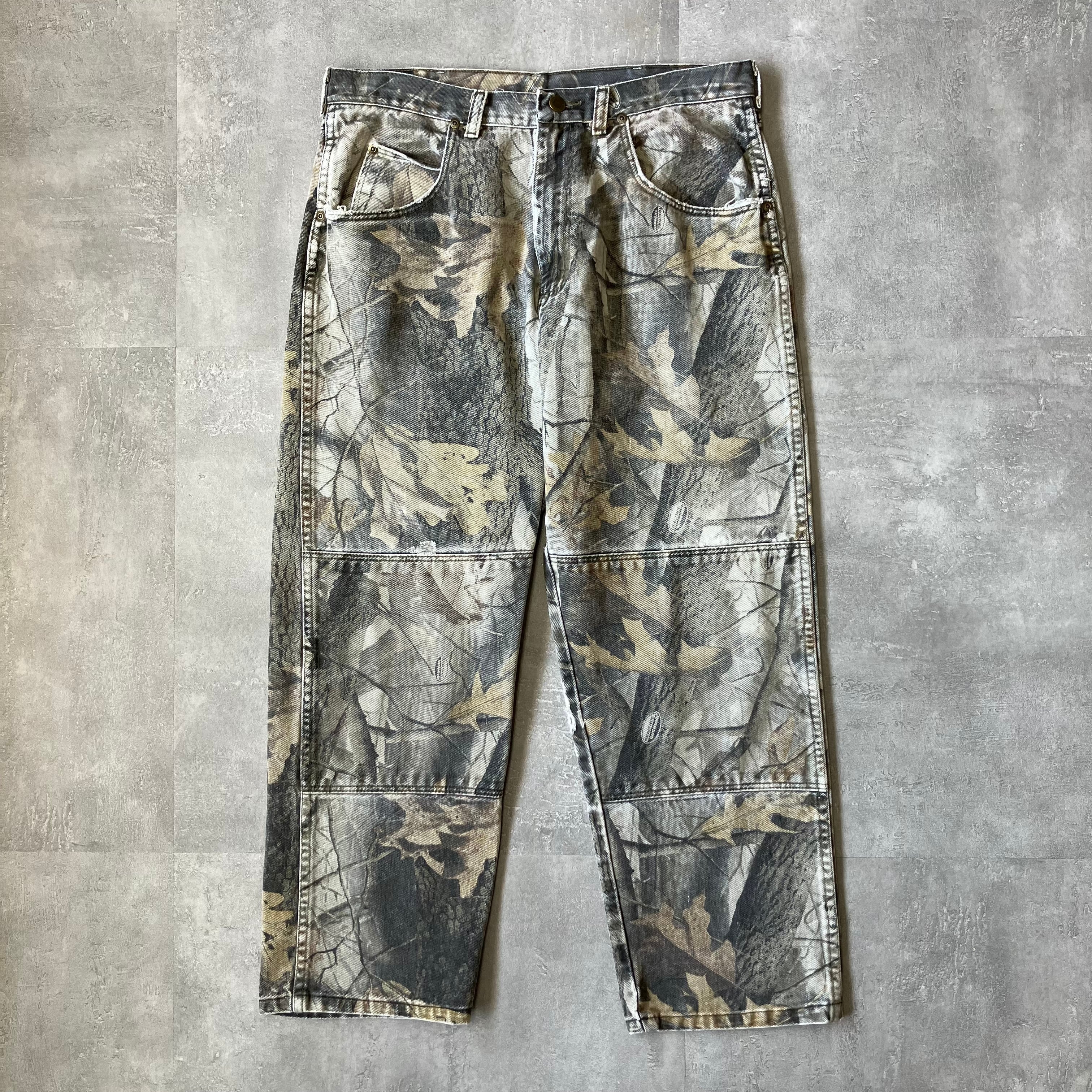 《実寸w31l26》Wrangler ラングラー リアルツリーパンツ ダブルニー No.3383