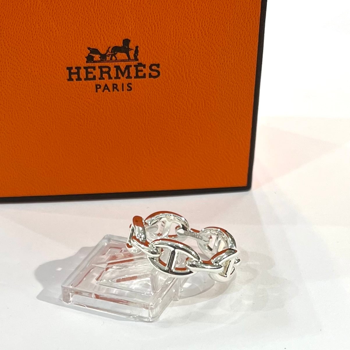 HERMÈS】【約19号59】2649 エルメス HERMESシェーヌダンクル