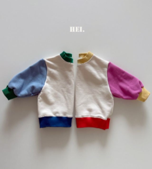【取寄/韓国直送】Hei  ブロックMTM ｜秋服｜韓国子供服｜26/AT