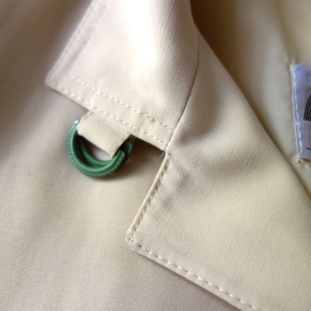 【MADE IN FRANCE】CLAUDE HARVEY PARIS ステンカラーコート "IMPERMEABLE BLANC CREME"