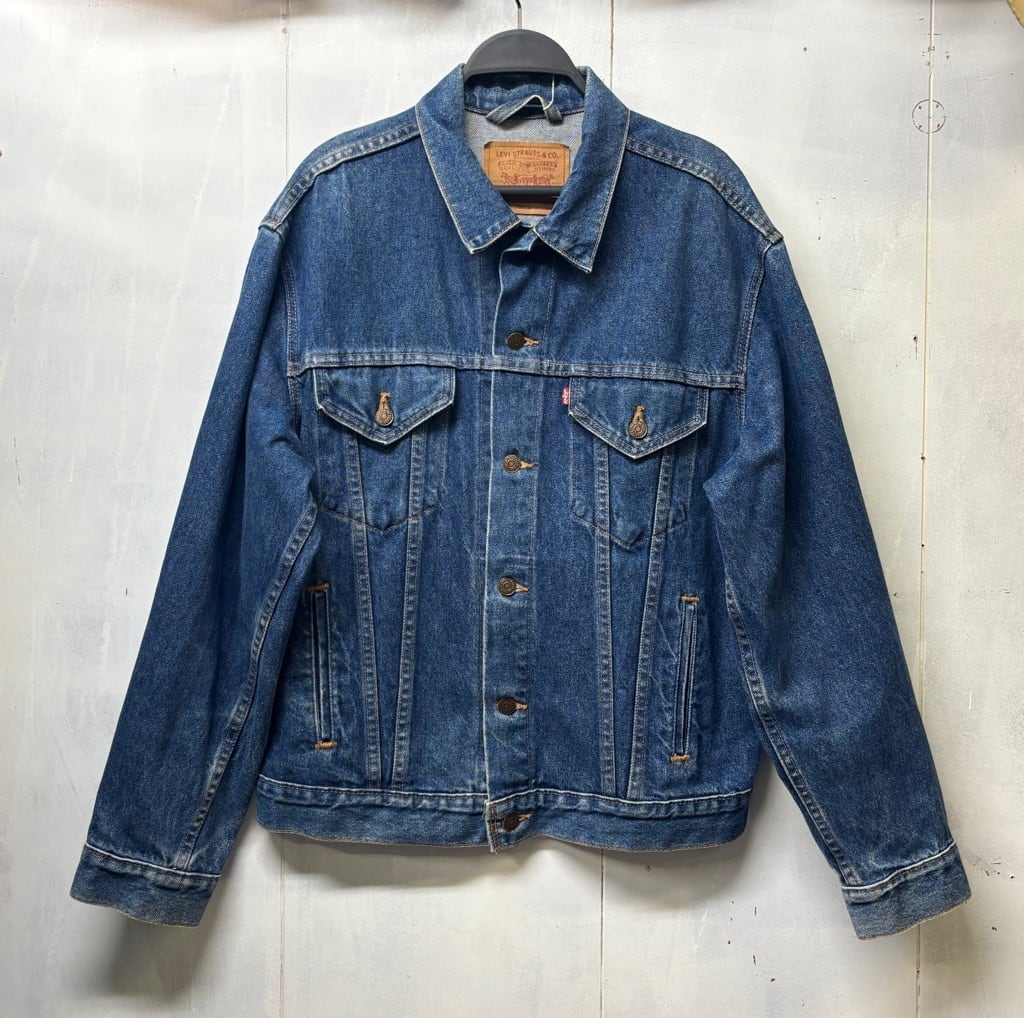 levis 70516-0216 denim jacket | leek