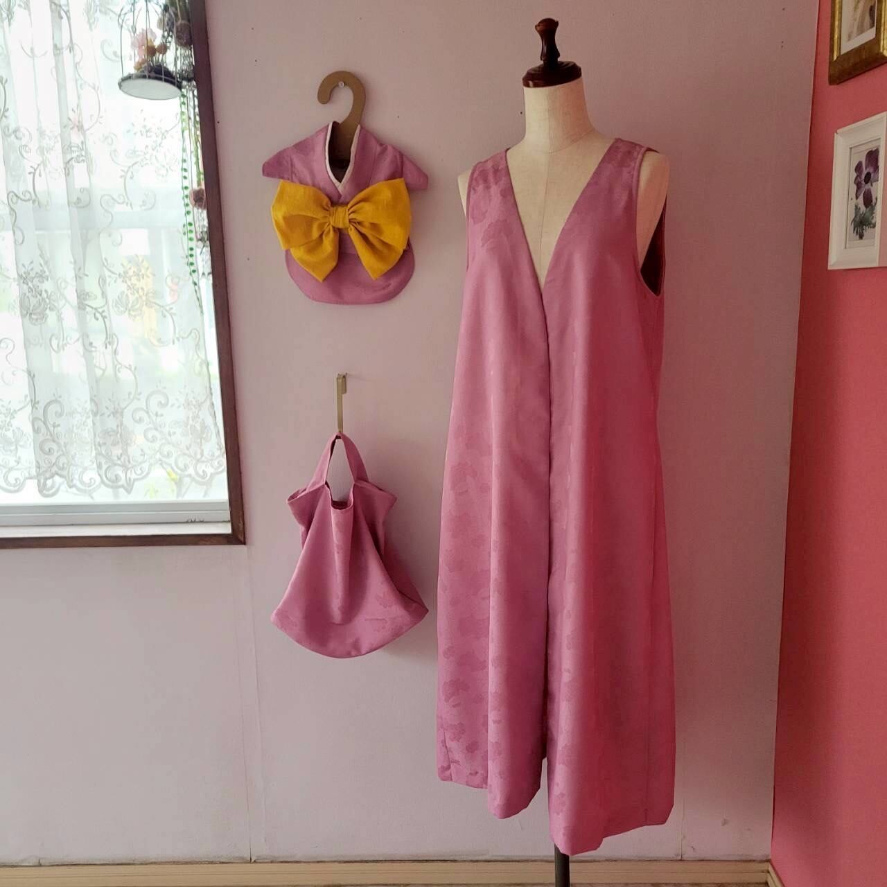 着物でおそろ【ペット服】