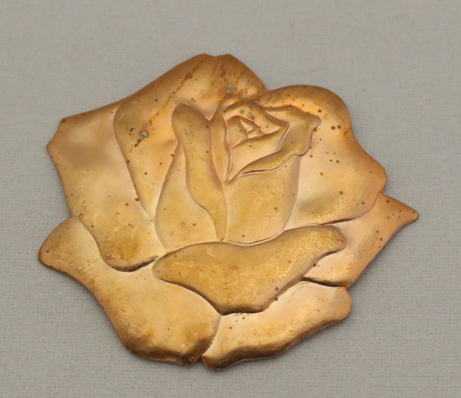 銅板（花） 管理番号252 | 七宝焼 材料（山本写真店）