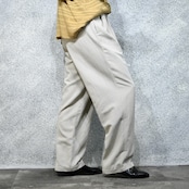 BACHRACH rayon linen wide slacks