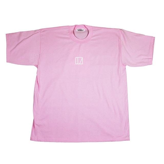 INAME logo sunflower print T-shirt (Light pink)