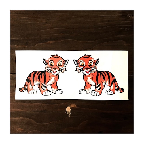 Tigers / Tiger Cub Stickers #117