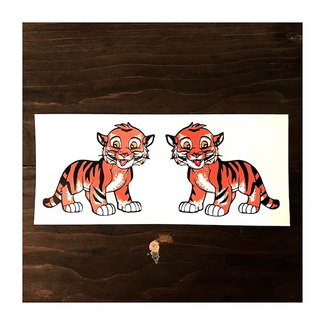Tigers / Tiger Cub Stickers #117