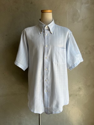 60's "Hathaway" ストライプ柄S/S BDシャツ