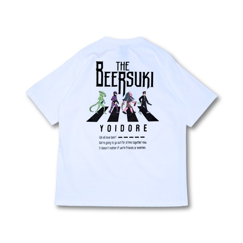 YOIDORE -  ザ・ビールスキ Tシャツ (white)