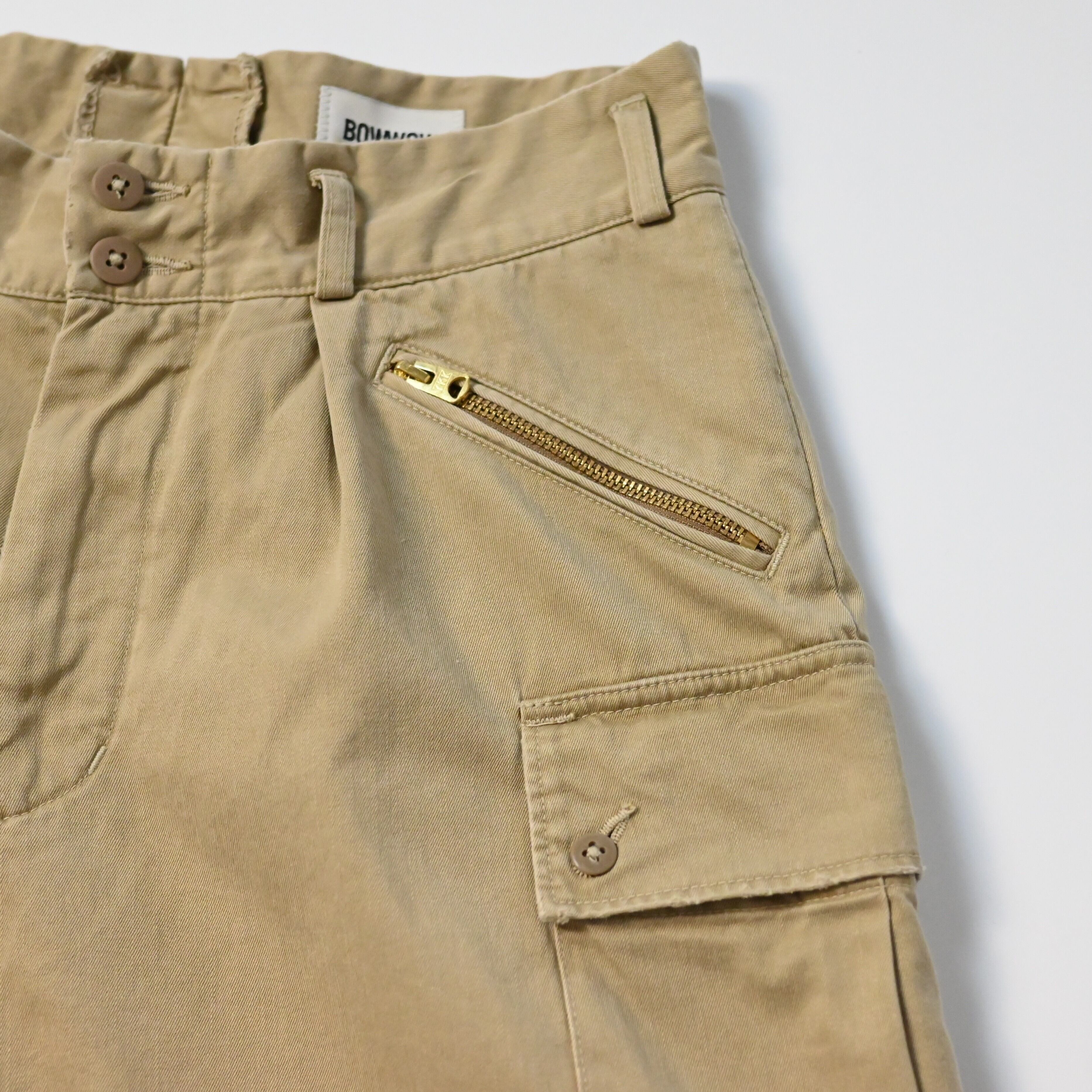 BOWWOW / US ARMY MOUNTAIN TROOPER SHORTS AGED | GANKO
