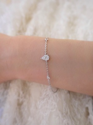 drop cubic bracelet