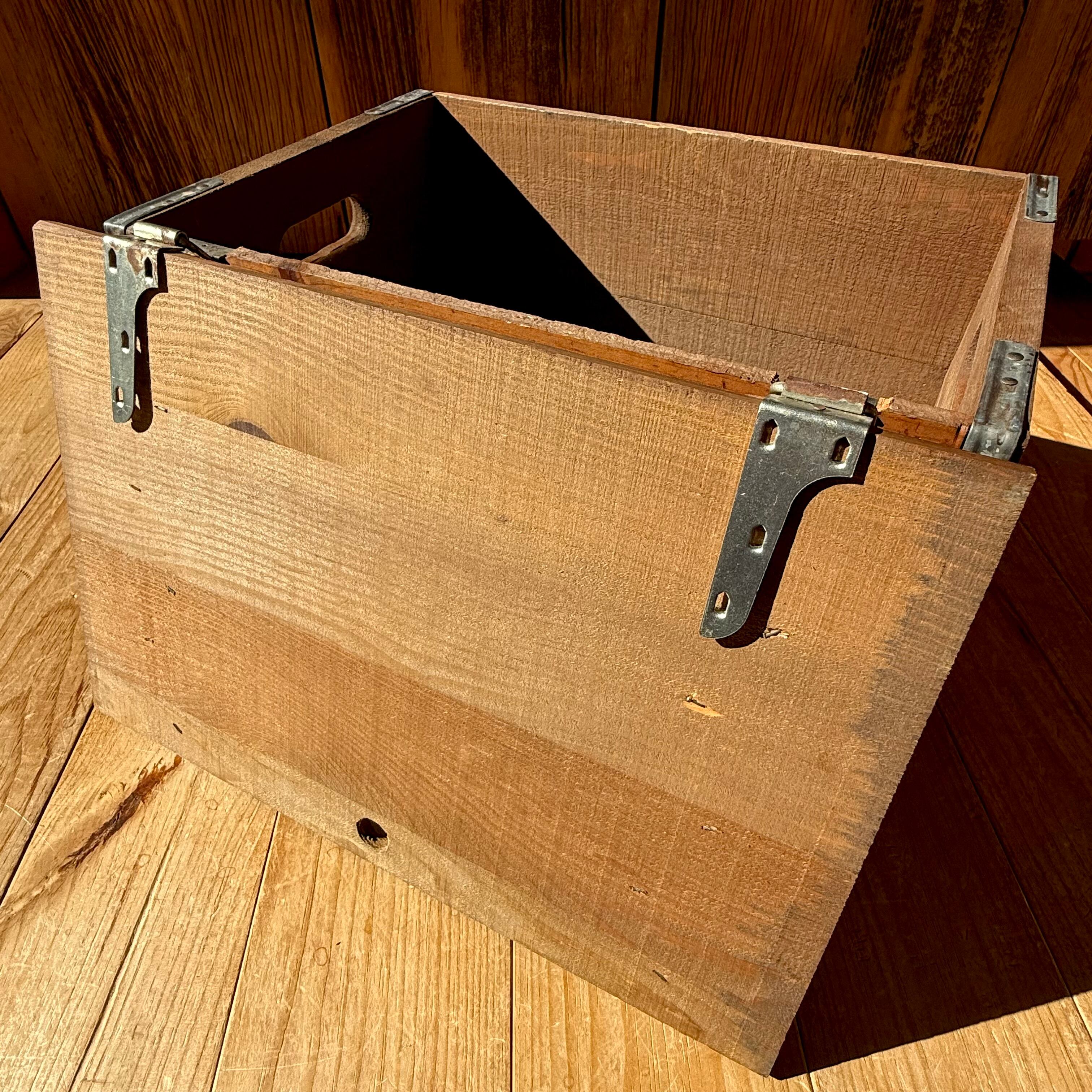 Vintage BUDWEISER Wood Box 木箱 バドワイザー 収納 ディスプレイ