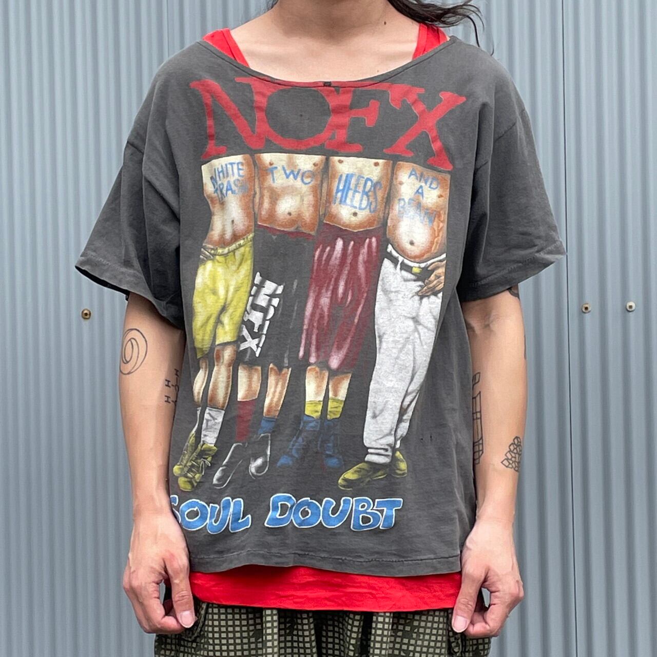 90s 窺う SNFU バンドTシャツ XL nofx D.O.A
