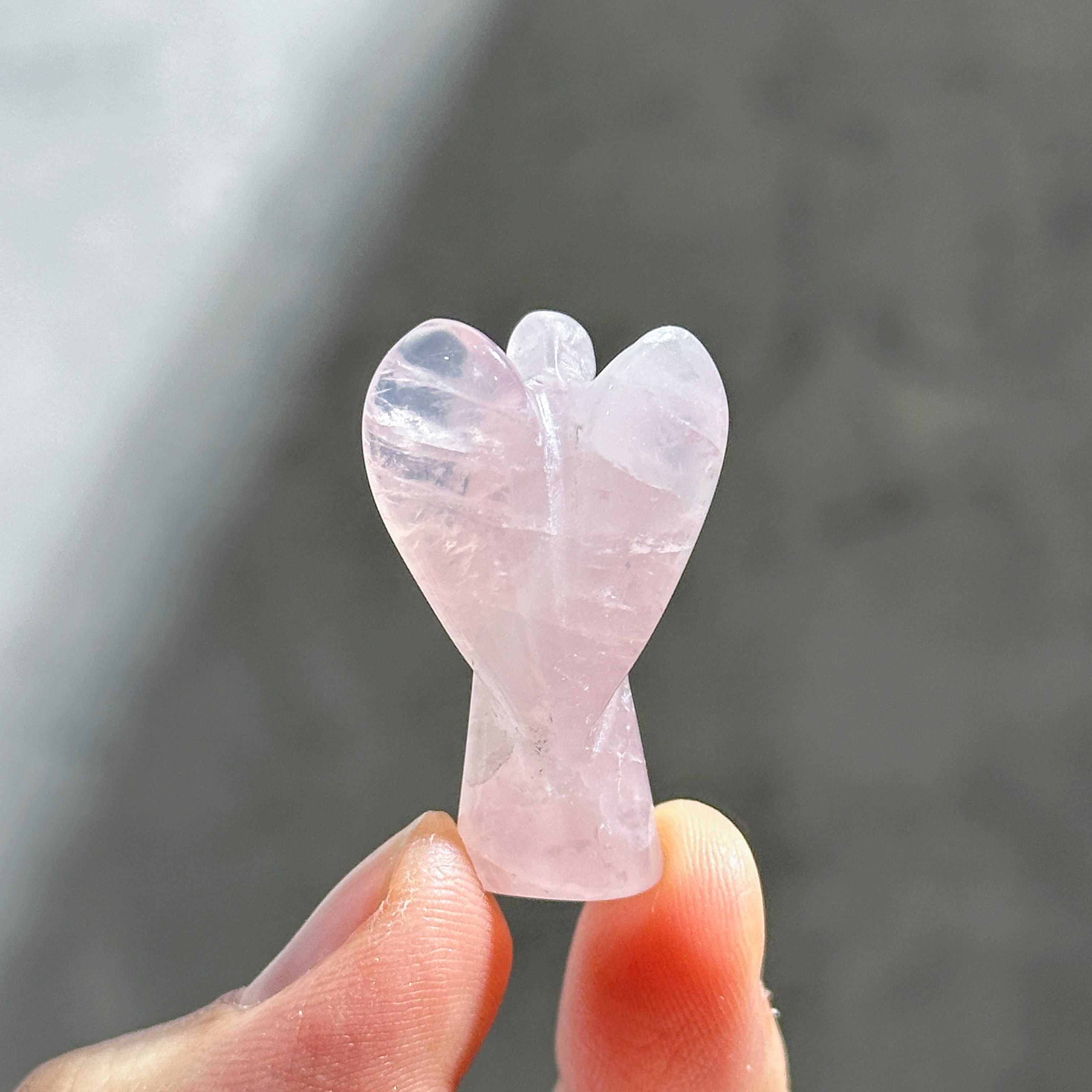 ローズクォーツ ミニミニエンジェル31◇Rose Quartz Angel ◇天然石