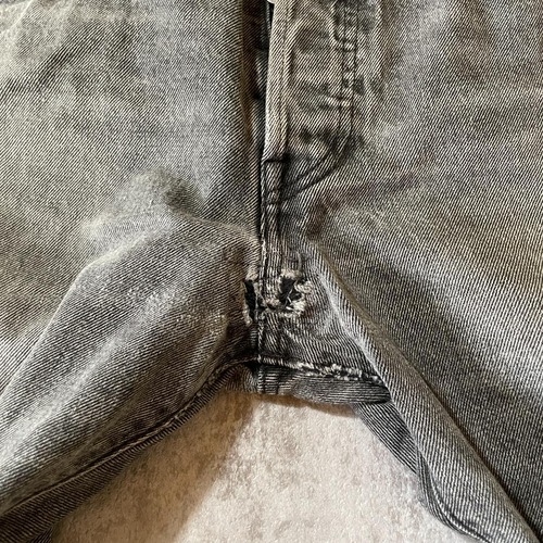 【W31 L32】 levi's ブラック リーバイス 501 ビックE 詳細写真5