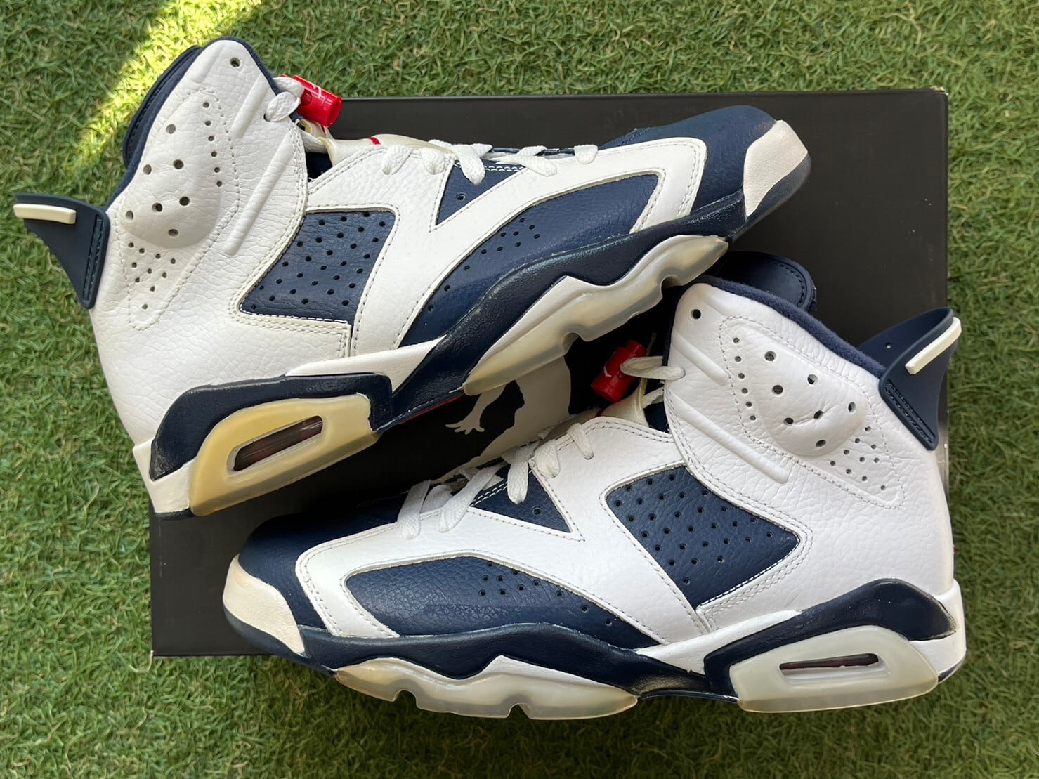 NIKE AIR JORDAN 6 RETRO OLYMPIC 384664-130 26㎝ 61143 | BRAND  