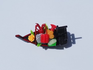 極上!豪華盛り合わせ!お造り&お寿司マスコット①伊勢海老舟盛り