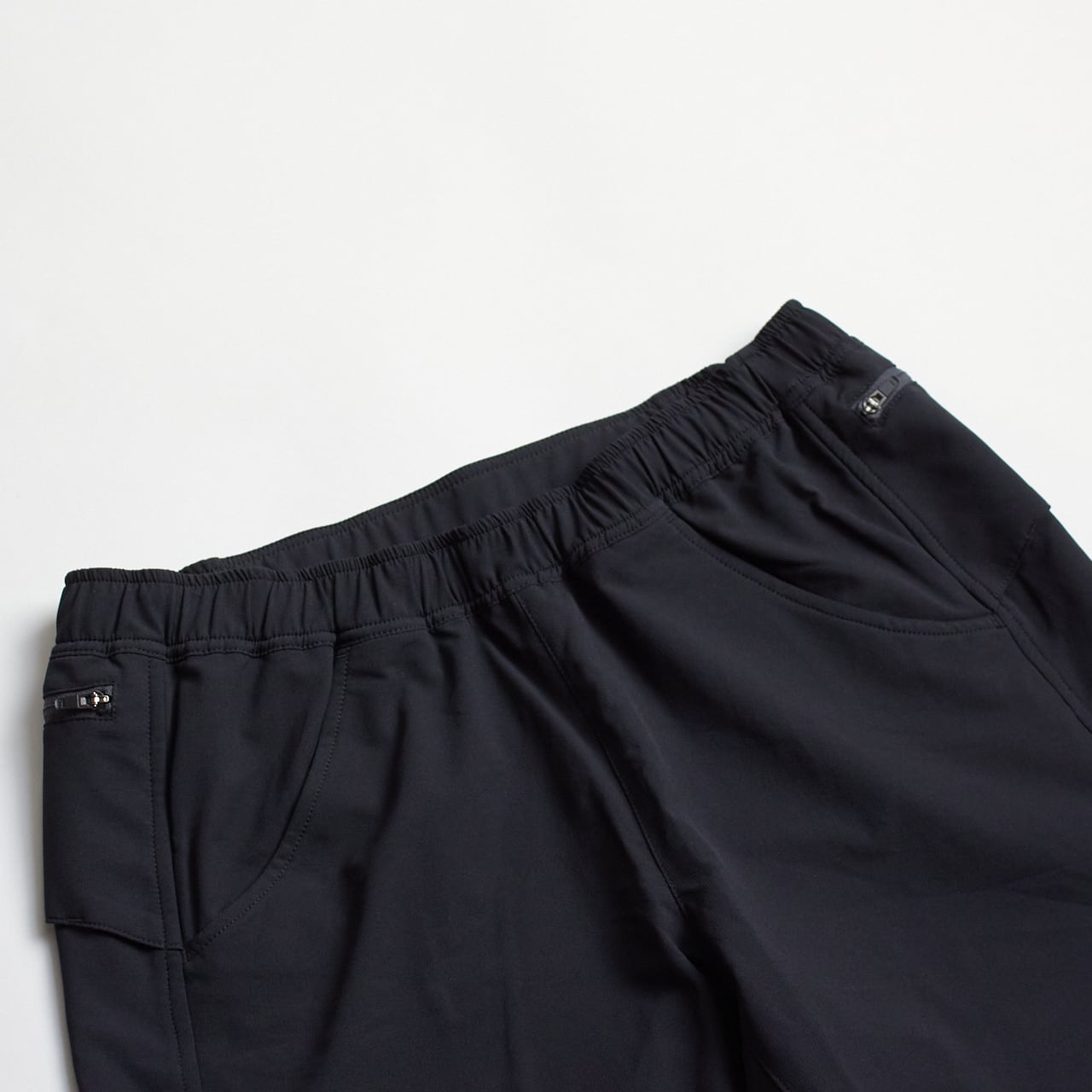 ranor（ラナー）BASIC MIDDLE SHORTS - BLK ベーシックミドルショーツ