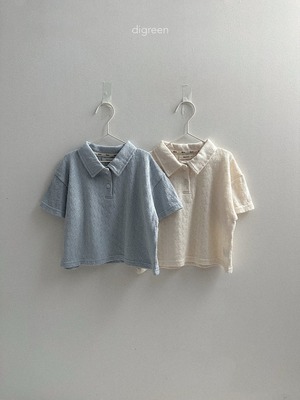 《予約/送料無料》bobo polo tee / digreen