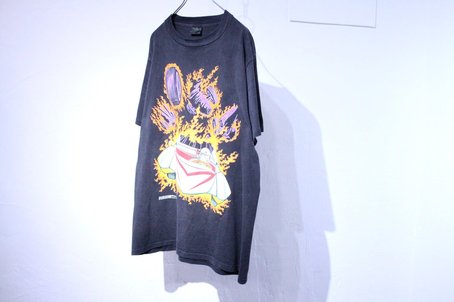 90s (1992) SPEED RACER (マッハ Go Go Go) 両面 Print Tee USA製