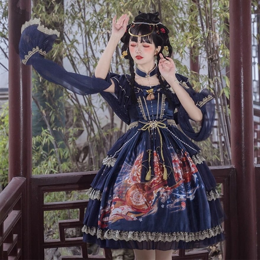 ロリータファッション通販 SEASONZ 華ロリ 中華ロリータ ロリータファッション通販 SEASONZ 華ロリ 中華ロリータ