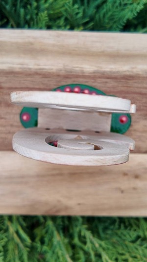 ペトリキウカ塗りのナプキン立て　ホメンコ作