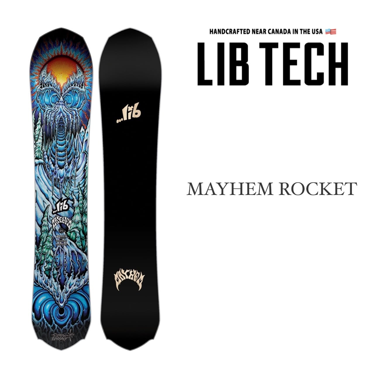 24-25モデル . LIB TECH .『 MAYHEM ROCKET 』. リブテック 24-25モデル . LIB TECH .『 MAYHEM ROCKET 』. リブテック