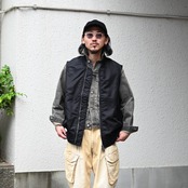 The DUFFER N NEPHEWS / CUT OFF FLIGHT VEST