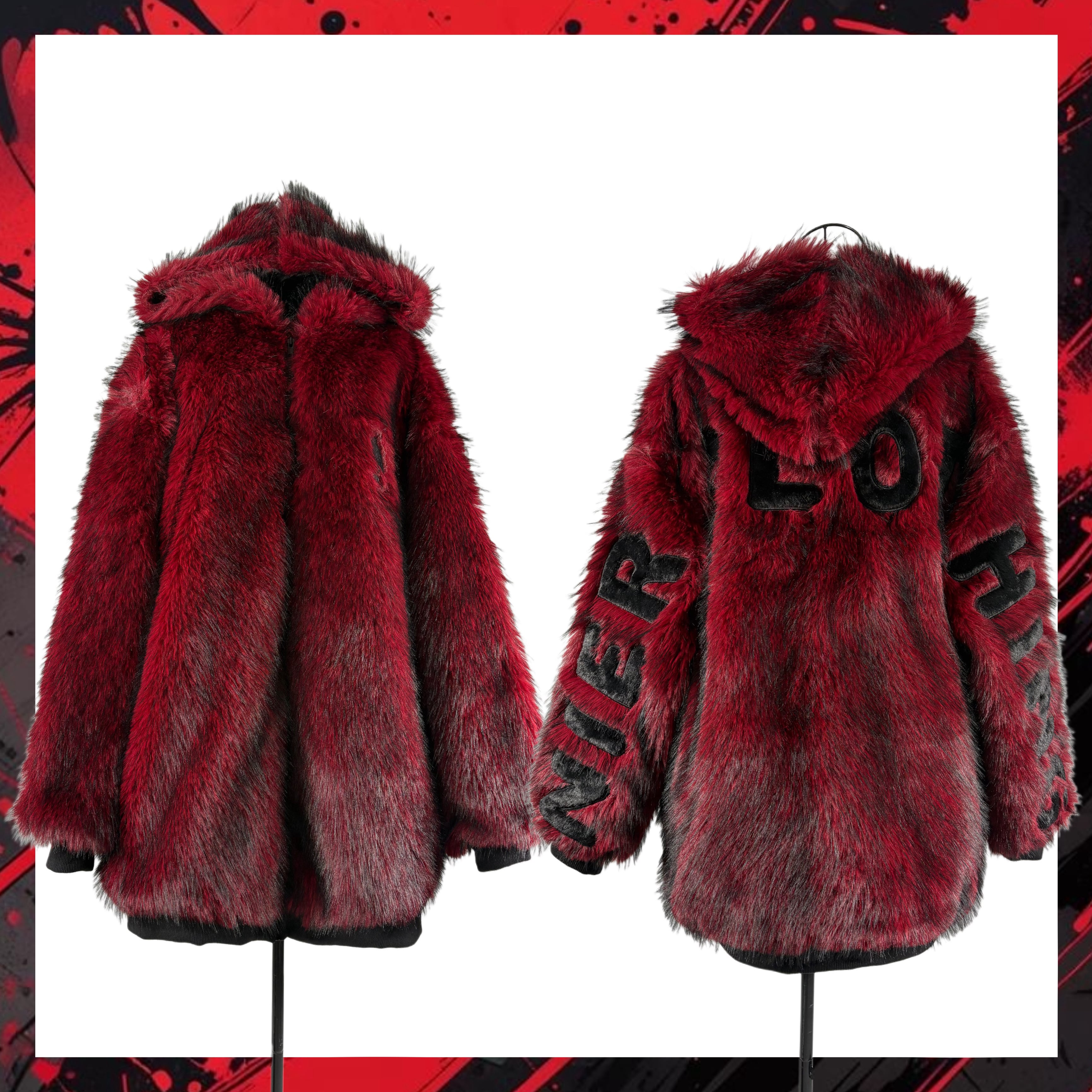 先着39点早い者勝ち半額新作セール》超ふわもこOVERSIZE BLOOD SHADOW