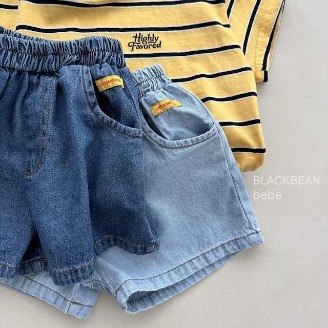 [予約][送料無料]≪blackbean≫Play Denim Pants (baby/kids) 32