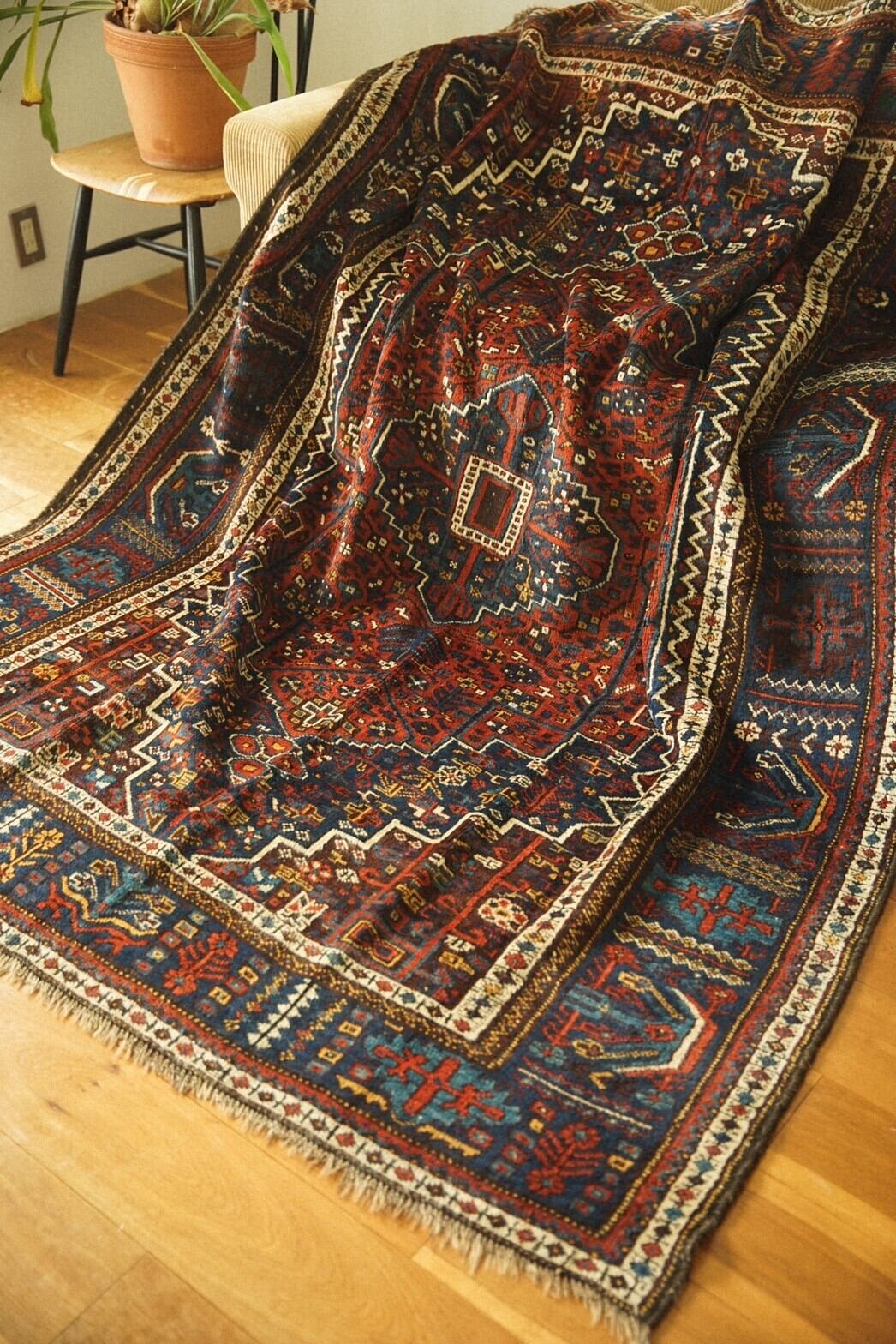 1050 -Semi Antique Khamseh rug