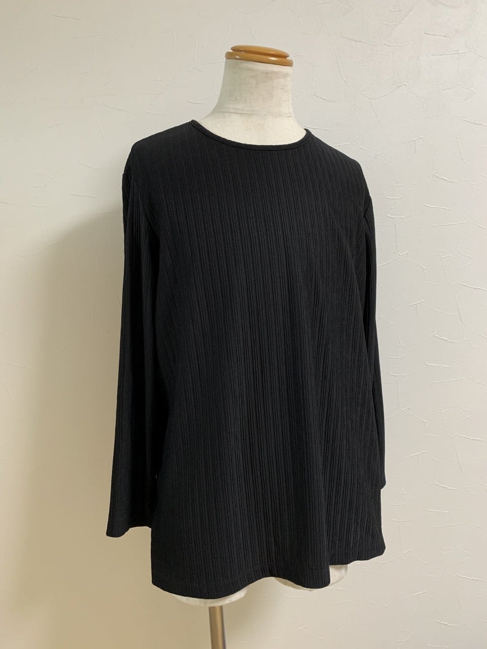 1980～90's Woven Pattern Long Sleeve Cut and Sewn