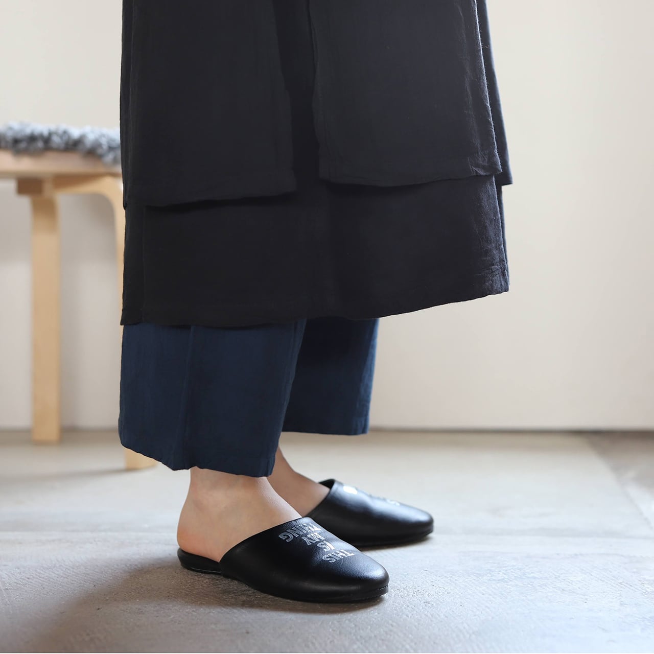 ヂェン先生の日常着 ふたえワンピース 薄地 | アトマダ寝具店