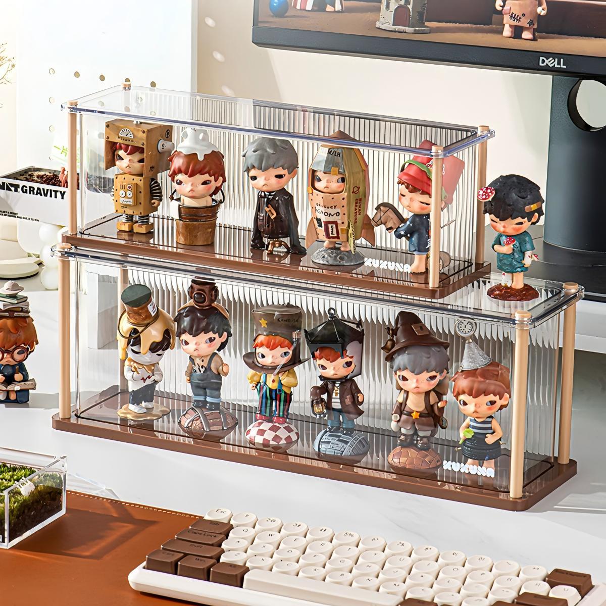 ぬいぐるみ用 透明 収納ケース アクリル 防塵 ディスプレイボックス