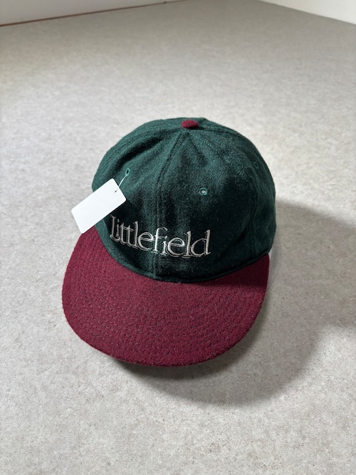 90s wool two tone cap made in usa