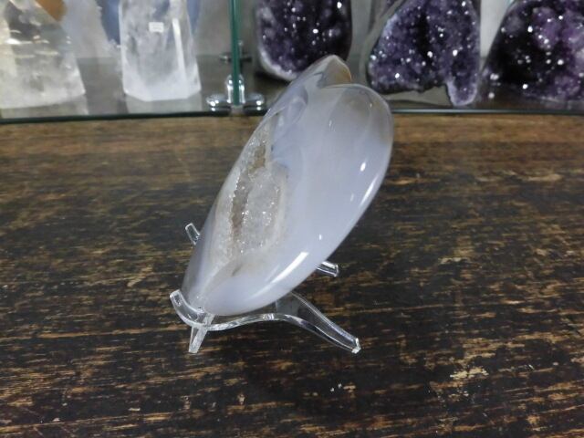 【瑪瑙カービング】　ハート瑪瑙　no.6