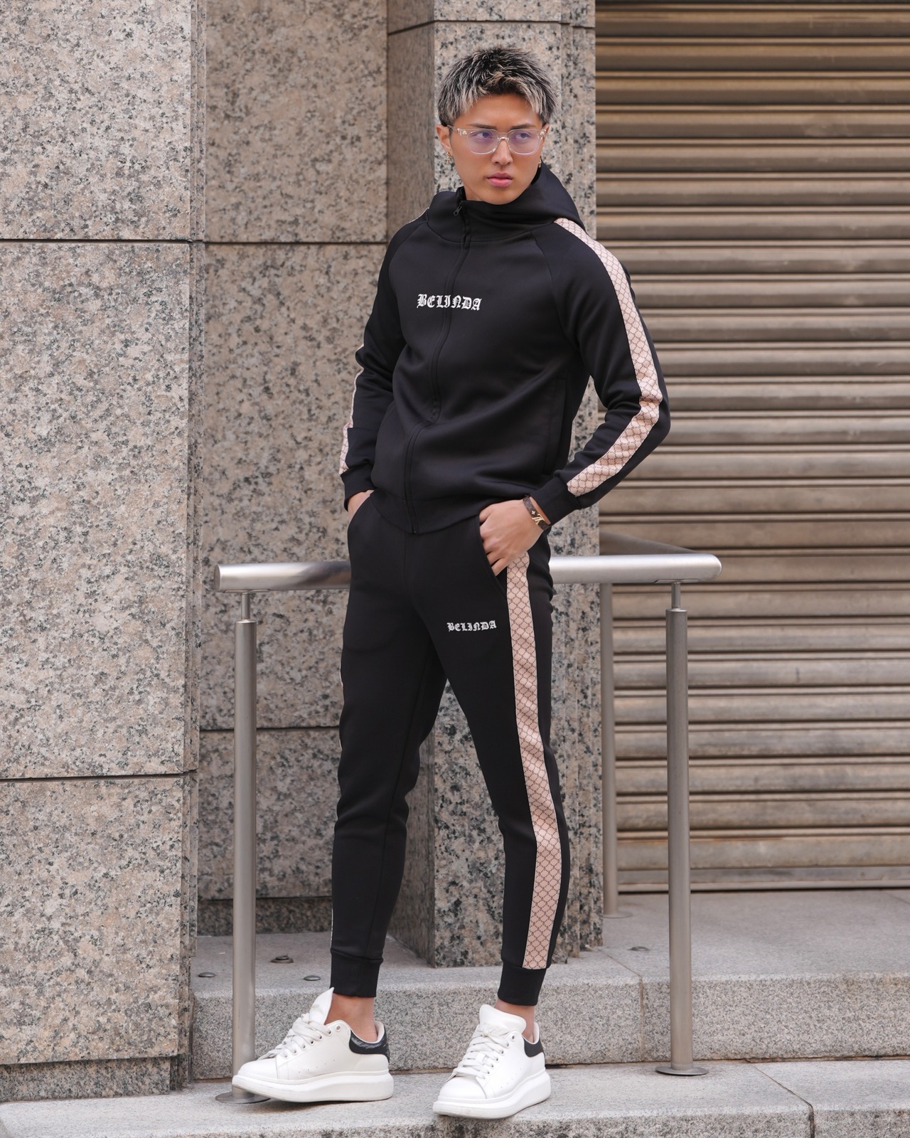 MONOGRAM LINE SWEAT PANTS【BB25033】