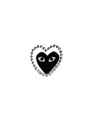 【PLAY COMME des GARCONS】T802 メタルストーンエンブレムTEE