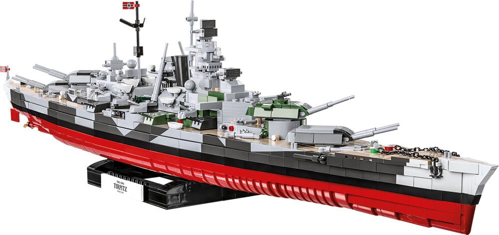 COBI #4839 戦艦 ティルピッツ (1/300) | ミリタリーブロック公式