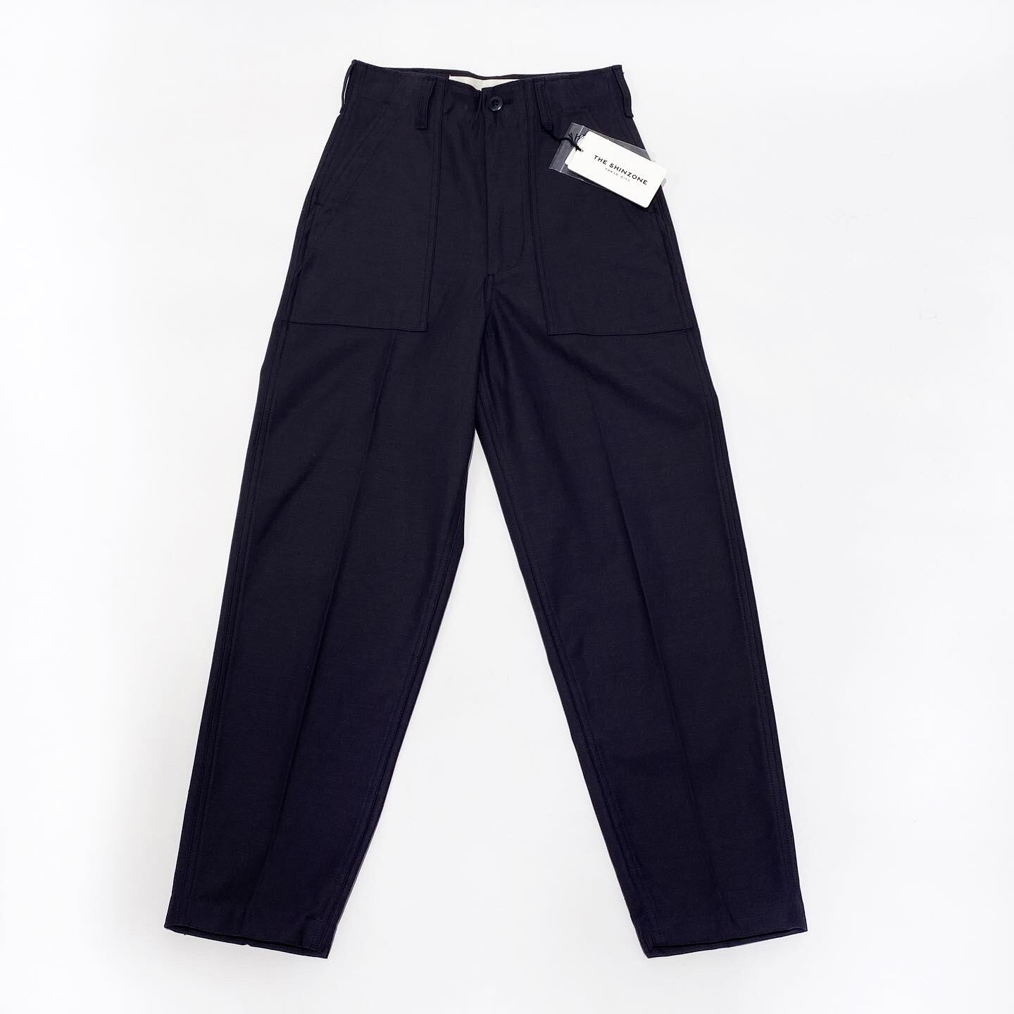SHINZONE BAKER PANTS (NAVY) | SEAMLESS