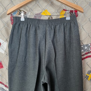 BRIGGS NEW YORK  テーパードパンツ　レディースL相当　グレー　スラックス　古着　メンズ　レディース