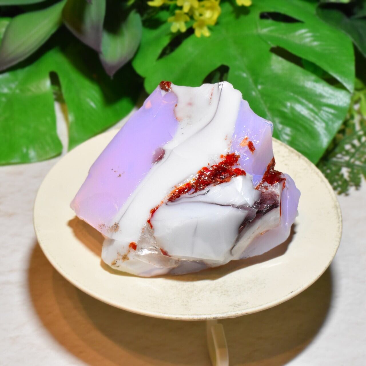 虹入り シエラネバダ産 アンダラクリスタル原石 マルチカラー A